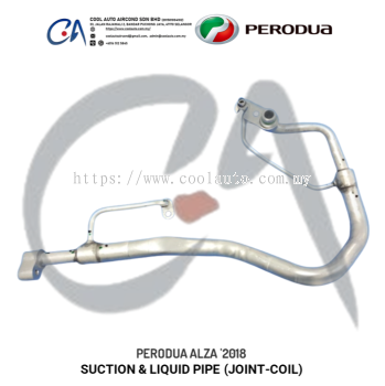 PERODUA ALZA '2018 SUCTION & LIQUID PIPE (JOINT-COIL)