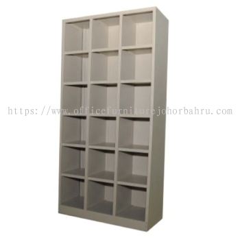 18 PIGEON HOLE STEEL CABINET