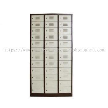 36 COMPARTMENT STEEL LOCKER