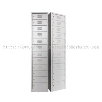 12 COMPARTMENT STEEL LOCKER ACM005