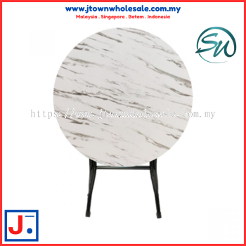 SW M201 3FT Full Frame Plastic Round Table