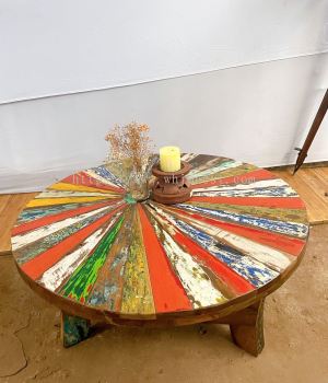 Radiant Sunburst Table