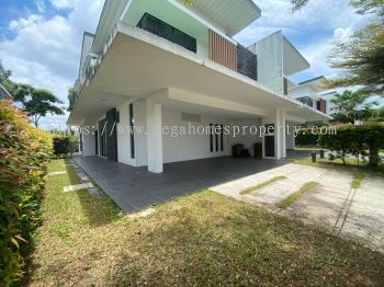 Straits View Residence , Permas Jaya @2 Storey Semi Detached House FOR RENT