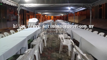 Long Tables & PVC Chairs 