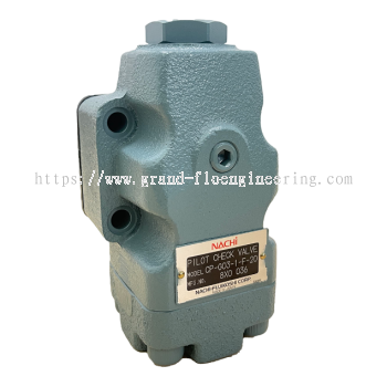 Nachi Pilot Check Valve