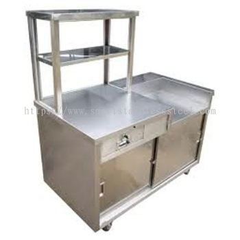 Burger Stall With Hot Plate