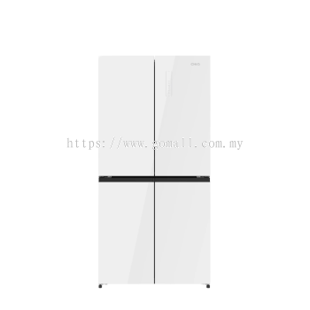 CHIQ 4 DOOR FRIDGE GLASS DOOR 628L (JADE GEL)