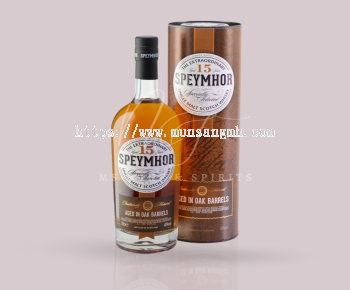SPEYMHOR 15 YEAR OLD AGED IN OAK BARRELS