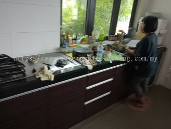 Cleaning Kitchen Area At Kota Damansara, PJ