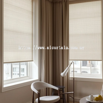 Premium Roller Blinds with Blackout & Sunscreen Fabrics in Kuala Lumpur & Selangor