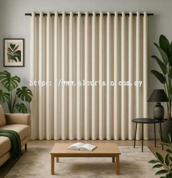 Premium Custom-Made Eyelet Curtains For Modern Homes In Klang, Setia Alam, Shah Alam & Subang