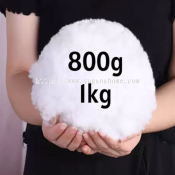 %Premium Quality % Ready Stock Polyester Fibre Filling 800g / 1kg Malaysia Local Seller Fast Delivery Isi Bantal