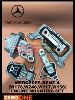 MERCEDES BENZ (W117 W246 W156) COMPLETE ENGINE MOUNTING SET A-CLASS B-CLASS GLA ENGINE MOUNT KIT 1 SET