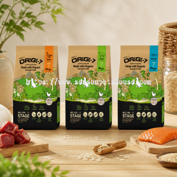 Bow Wow Origi-7 Advanced Soft Organic Dog Food 2kg - Lamb, Salmon & Duck | USDA Certified Organic Ingredients