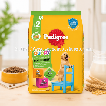 Pedigree Puppy Dog Food 1.3kg - Nutritious Chicken & Liver Flavours for Healthy Growth