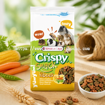 Versele Laga Crispy Muesli Fibres 650g - Fibre-Rich Snack for Small Pets