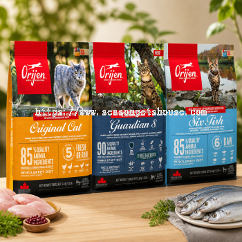 Orijen Cat Dry Food 4.5kg & 5.4kg - High Protein, Biologically Appropriate Diet