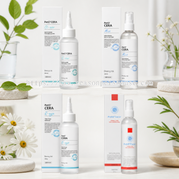 PetO'CERA Natural Eye & Ear Care Solutions for Dogs and Cats - Tear Stain Remover & Ear Cleaner