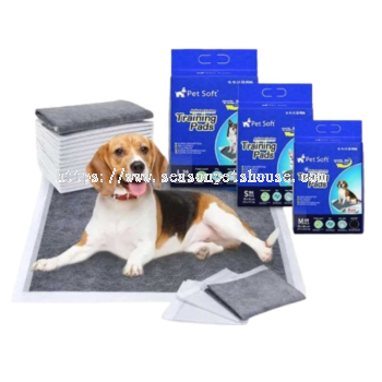 Dono Charcoal Puppy Training Pads with 5-Layer Leak-Proof Design - Super Absorbent Dog Pads by Dono