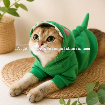 Funny Hoodies Costume for Cats and Puppies - Cute Pet Clothing by Season Pet Shop