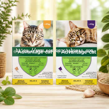 Bayer Advantage Cat Spot-On Flea Treatment   Effective Monthly Protection for Cats