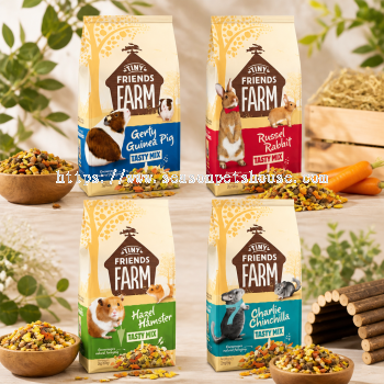 Supreme Tiny Friends Farm Small Animal Food Mix for Rabbits, Hamsters & Guinea Pigs | Season Pet Shop