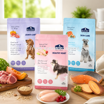 BLUE BAY Hypoallergenic Organic Dog Dry Food for All Life Stages & Breeds
