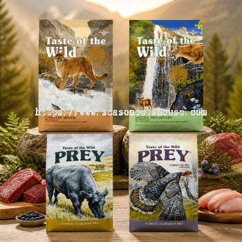 Taste of the Wild Grain-Free Cat Dry Food with Salmon & Venison for Adult Cats 7kg