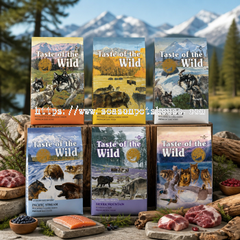 Taste of the Wild Dog Dry Food - Premium Grain-Free Recipes for All Life Stages
