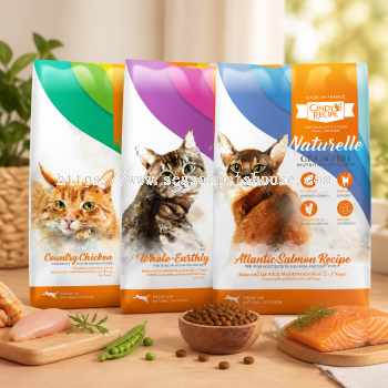 Cindy's Recipe Naturelle Grain Free Superpremium Cat Food 13kg for Sensitive Felines