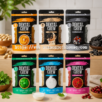 Absolute Holistic Dog Dental Chews 160g for Plaque & Tartar Removal & Fresh Breath
