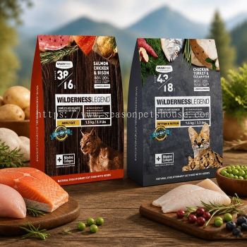 Wilderness Legend Premium Dry Cat Food 1.5KG   Ancestral Diet for All Life Stages