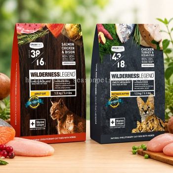 Wilderness Legend Cat Dry Food 6KG - High Palatability for All Life Stages