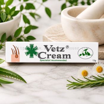 VETZ Fungal Cream for Pets - Effective Skin Treatment for Dogs and Cats | Season Pets House Kepong