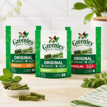 Greenies Dog Dental Treats for Oral Care   Available in Teenie, Regular & Large Sizes