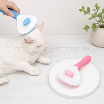 Button Round Dog and Cat Slicker Brush for Shedding and Grooming - OEM Quality