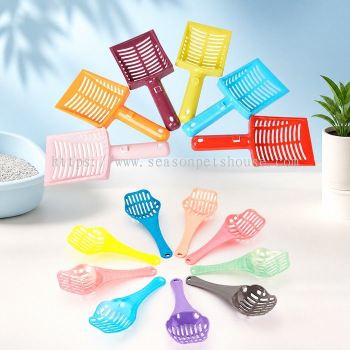 Durable Colourful Cat Litter Scoop for Easy Waste Removal | Season Pets House
