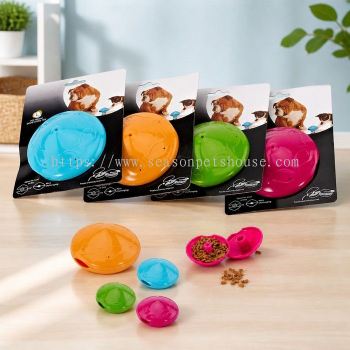 Interactive Slow Feed Treat Ball for Dogs and Cats by Season Pets House   3 Sizes for Healthy Feeding and Mental Stimulation