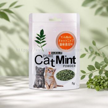 Natural Organic Catnip Cat Mint Menthol Flavor Cat Treats 5g by Season Pets House