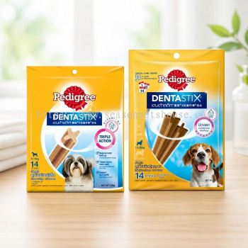 Pedigree Dentastix Dog Dental Chews for Healthy Teeth & Fresh Breath - 210g & 344g
