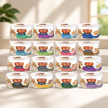 Cindy's Recipe Original Grain-Free Cat Wet Food with Premium Tuna & Chicken Meat