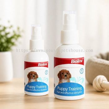 Bioline Puppy Training Spray 50ml   Effective Puppy Toilet Training Aid