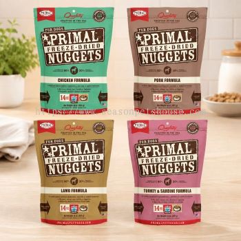 Primal Pet Food Freeze Dried Dog Food 396g Bag   Natural Raw Nutrition with Free Travel Bowl