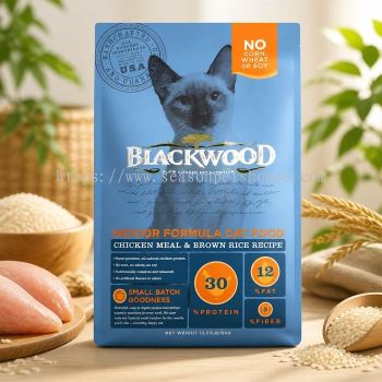 Blackwood Indoor Formula Cat Dry Food 6KG - Nutritious & Balanced Meal