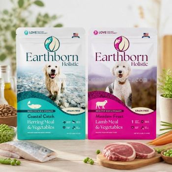 Earthborn Holistic Grain-Free Dry Dog Food with High-Quality Protein and Antioxidants