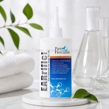 Pet Horizon EARrific Ear Cleanser for Dogs and Cats 140ml - Gentle Ear Care Solution
