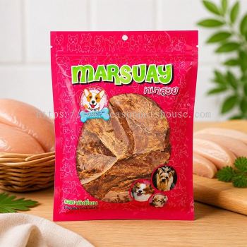 Marsuay Chicken Jerky Dog Treats 400g - Natural Protein Snack for Healthy Teeth