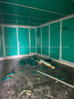 Job Second Day In Progress Almost Complete 