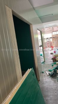 Job Second Day In Progress Almost Complete 