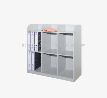 iS113/A | 6 Pigeon Hole Steel Side Table